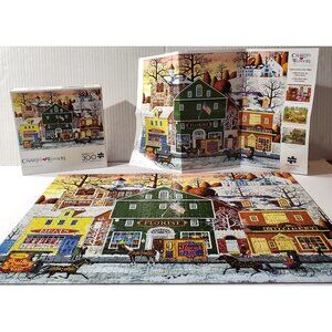 Buffalo Charles Wysocki MEATS FLOWERS HATS Jigsaw Puzzle 300 large pcs COMPLETE